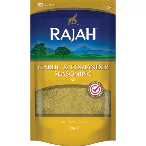 Rajah Garlic & Coriander 100g| halalo.co.uk
