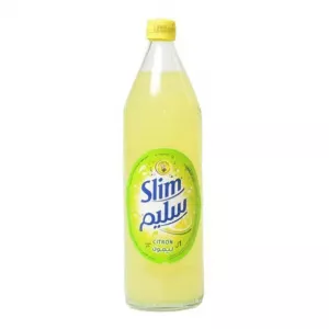 Slim Citron Fizzy Drink Glass Pottle 1L. Refreshing citron-flavored fizzy drink. Available at halalo.co.uk and Halalo.