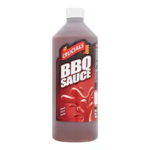 Crucials BBQ Sauce 500ml bottle – Halal-certified smoky-sweet barbecue sauce for grilling and glazing