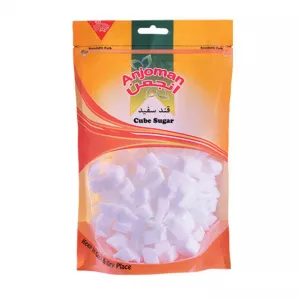 Anjoman Cube Sugar: A delicious and versatile cube sugar that is perfect for adding sweetness to a variety of dishes. Enjoy this unique Persian cube sugar in your favorite recipes!