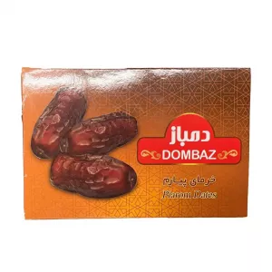 Dombaz Piarom Dates 500g. Experience the unique flavour of Piarom dates. Available at halalo.co.uk and Halalo.