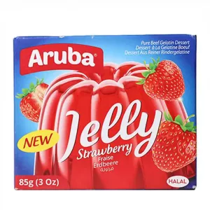 Aruba Jelly Strawberry 85g | halalo.co.uk