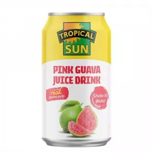 Tropical Sun Pink Guava Juice Drink 330ml | halalo.co.uk