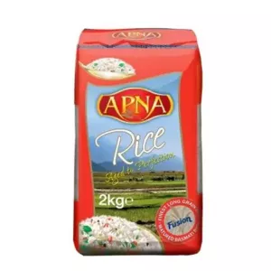 Apna Rice is a popular Iranian rice that is known for its aromatic flavor and fluffy texture. It is a versatile rice that can be used to make a variety of dishes, from simple rice pilaf to more elaborate meals. Available at halalo.co.uk and Halalo.