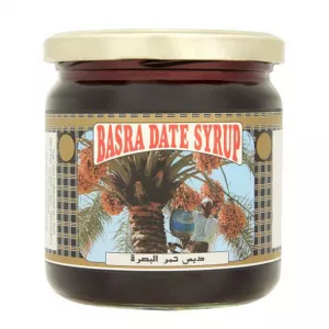 Basra Date Syrup 450g. Natural and delicious date syrup, perfect for desserts and cooking. Available at halalo.co.uk and Halalo.