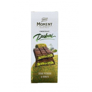 Palmary Moment Pistachio Cream Chocolate 150g - Luxurious halal Turkish chocolate with smooth pistachio filling