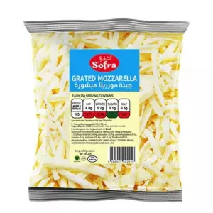 Sofra Grated Mozzarella Cheese 170g | halalo.co.uk