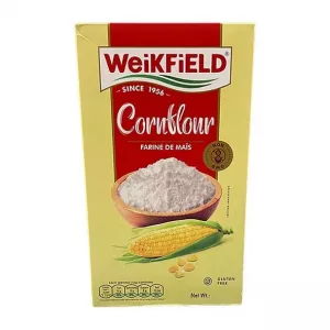 Weikfield Corn Flour 200g – Halal-certified gluten-free thickener for curries, soups & desserts.