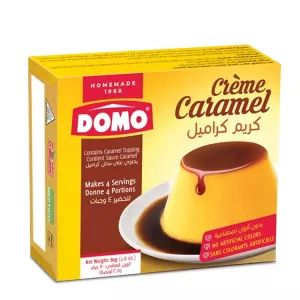 Domo Creme Caramel 80g| halalo.co.uk