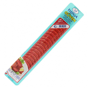 Efepasa Guven Garlic Sausage Sliced 250g Halal Turkish Meat UK