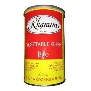 Khanum Vegetable Ghee 1kg | halalo.co.uk
