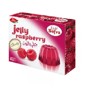 Sofra Rasberry Jelly 85g | halalo.co.uk