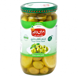 Al Ahlam green olives | halalo.co.uk