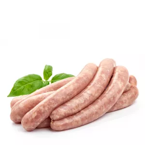 Fresh Halal Chicken Sausage Merguez – spicy and flavourful sausages perfect for grilling or pan-frying. Available online at halalo.co.uk.