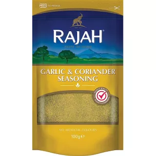 Rajah Garlic & Coriander 100g| halalo.co.uk