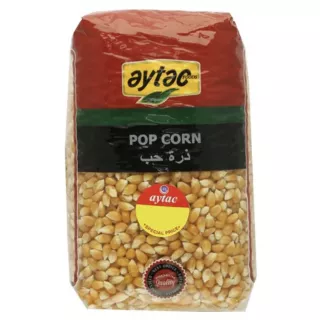 Aytac Popping Corn 1kg pack – Premium halal-certified popcorn kernels for homemade snacks