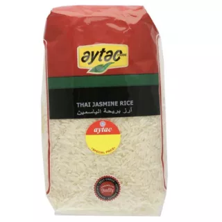 Aytac Jasmine Rice 1kg pack – Halal-certified fragrant Thai jasmine rice with floral aroma