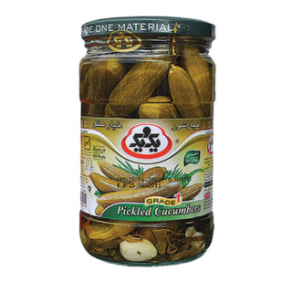 1&1 Grade Pickled Cucumbers 660gm | halalo.co.uk
