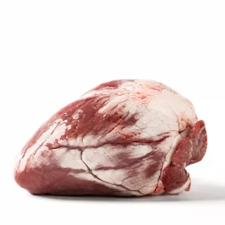 Fresh halal lamb heart 500g - nutrient-rich offal for Middle Eastern and Moroccan dishes