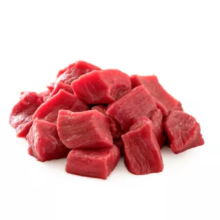 Fresh halal beef stew 500g - premium cubed meat for tagines, stews and slow-cooked curries