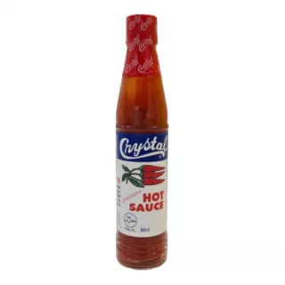 Crystal Hot Sauce 88ml bottle – Halal-certified Louisiana-style mild-medium pepper sauce