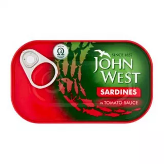 Sardines in Tomato Sauce John West 120g | halalo.co.uk