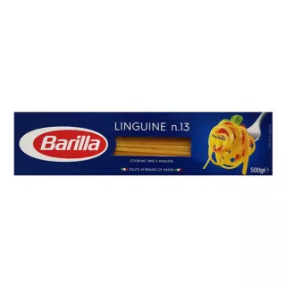 Barilla Linguine Pasta 500g – Authentic Italian pasta for delicious family meals with rich sauces.