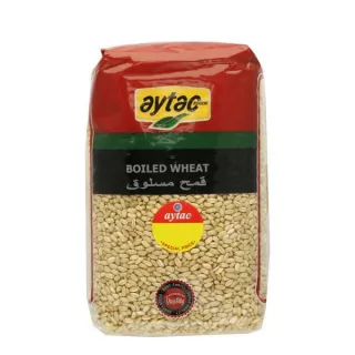 Aytac Boiled Wheat 1kg pack – Halal-certified pre-cooked wheat berries for desserts and salads
