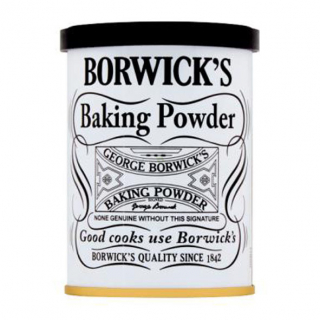 Borwick's Baking Powder 100g – Halal-certified raising agent for cakes and traditional bakes