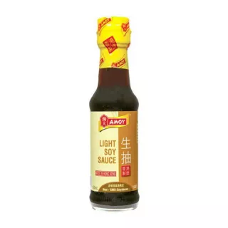Amoy Light Soy Sauce: A delicious and versatile light soy sauce that is perfect for any dish. It is made with soybeans, wheat, and salt, and it has a mild and slightly sweet flavor. It is perfect for stir-fries, dipping sauces, marinades, and more.