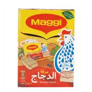 Maggi Chicken Stock Bouillon Cubes - Add rich, savory chicken flavor to your soups, stews, sauces, and more. Easy to use, these bouillon cubes are a perfect pantry staple for creating flavorful meals at home.