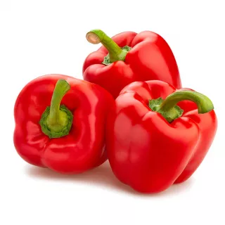 Fresh Red Bell Pepper is a vibrant and sweet vegetable, perfect for adding a pop of colour and flavour to salads, stir-fries, and more. Available at halalo.co.uk