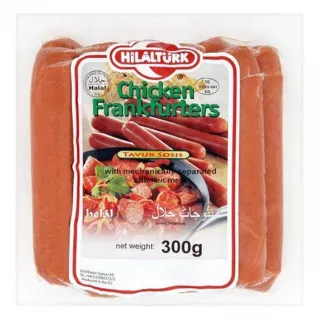 Hilalturk Chicken Frankfurters  300g | halalo.co.uk