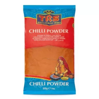 TRS Chilli Powder 100g. Add heat and flavour to your dishes with this chili powder. Available at halalo.co.uk and Halalo.