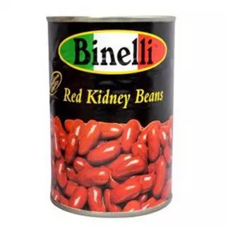 Binelli Red Kidney Beans 400g. High-quality red kidney beans for hearty meals and recipes. Available at halalo.co.uk and Halalo.