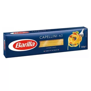 Barilla Capellini Pasta 500g – Authentic Italian angel hair for quick, delicate family meals.