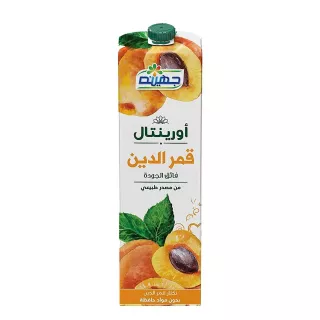 Juhayna Oriental Apricot Nectar 1L - refreshing apricot nectar for a natural and delicious drink. Available at halalo.co.uk and Halalo.