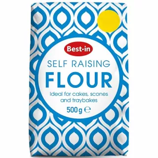 Best In Self Raising Flour 500g – Halal-certified flour with raising agents for easy cakes and pastries