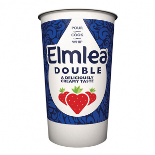 Elmlea Double Cream 270ml tub – smooth long-life cream for cooking and desserts available at Halalo UK