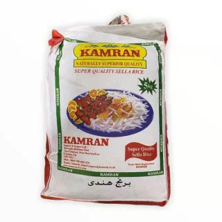 Kamran Long Grain Basmati Sella Rice 5kg | halalo.co.uk