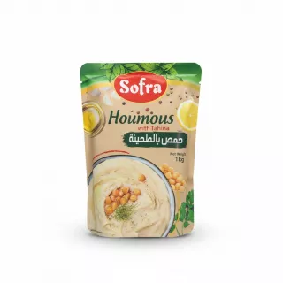 Sofra Houmous with Tahina front packaging