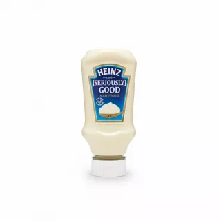 Heinz Seriously Good Mayonnaise bottle front view