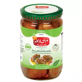 Al Ahlam Excellent Damascenge Stuffed Eggplants 600g | halalo.co.uk