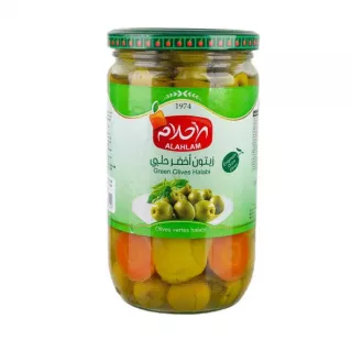 Alahlam Green Olives Halabi | halalo.co.uk
