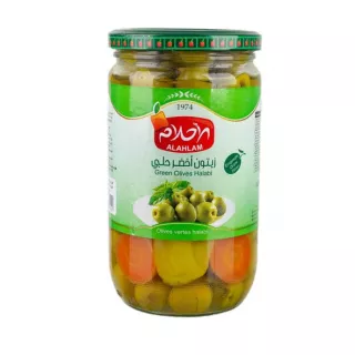 Alahlam Green Olives Halabi | halalo.co.uk