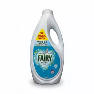 Fairy Non Bio Liquid Laundry Detergent XL Mega Pack front