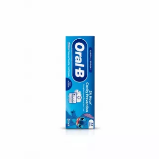 Box of Oral-B Junior Stannous Fluoride Toothpaste featuring Disney Stitch