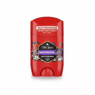 Old Spice Nightpanther deodorant stick front view red packaging