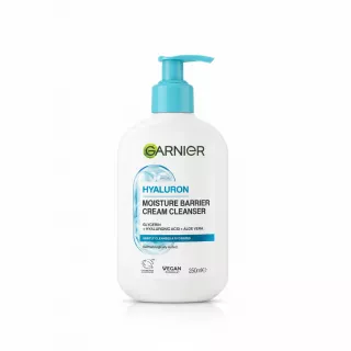 Garnier Hyaluron Moisture Barrier Cream Cleanser bottle front