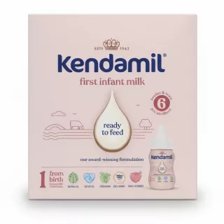 Kendamil first infant milk ready to feed packaging front